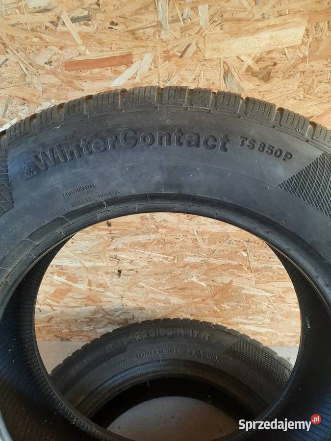 225 65 17 opony zimowe para Continental T do 190 km/h lubuskie