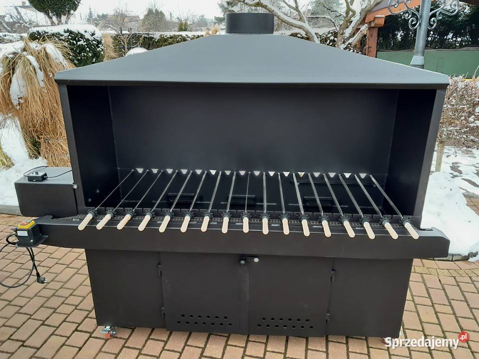 Grill obrotowy na szampury cateringowy Grillowanie Damasławek sprzedam