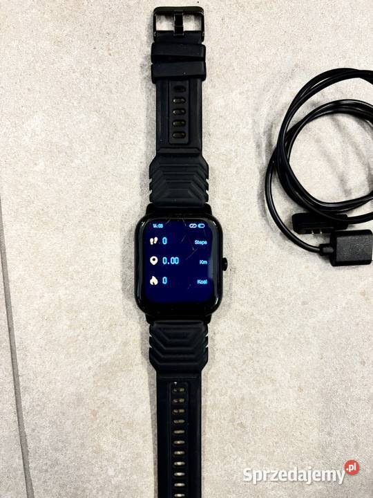 Smartwatch P66D 185 Bluetooth rozmowy tętno SpO2 Warszawa