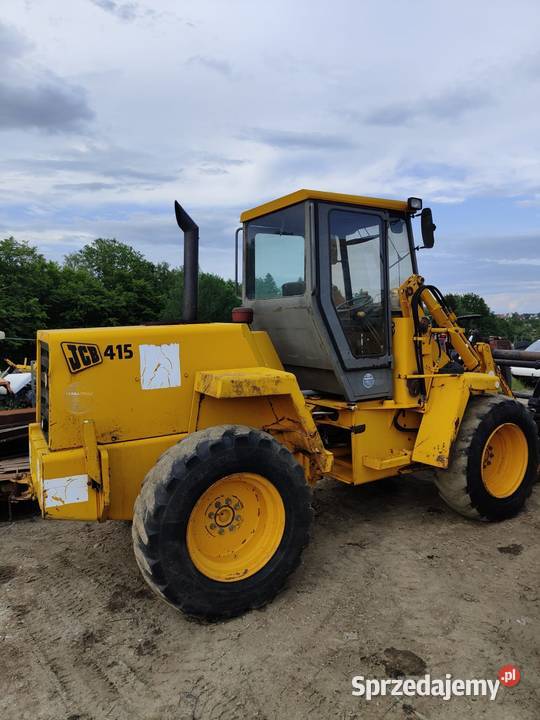 Ładowarka Kołowa Przegubowa JCB 415 z Chwytakiem Tymowa sprzedam