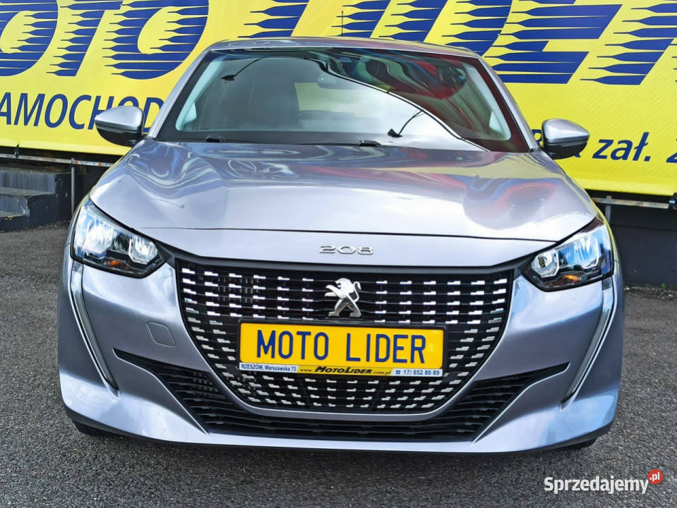 Peugeot 208 salon Polska 28 Allure II 2019 nieuszkodzony Rzeszów