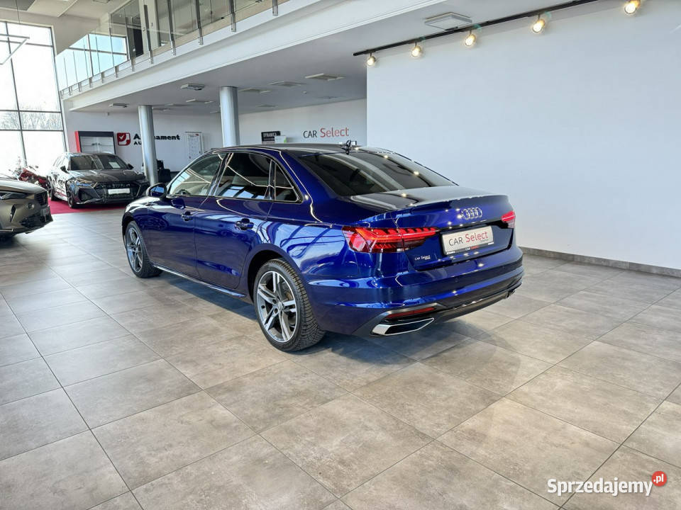 Audi A4 Limousine VAT 23 Advanced 40TFSI mHEV niebieski małopolskie Myślenice