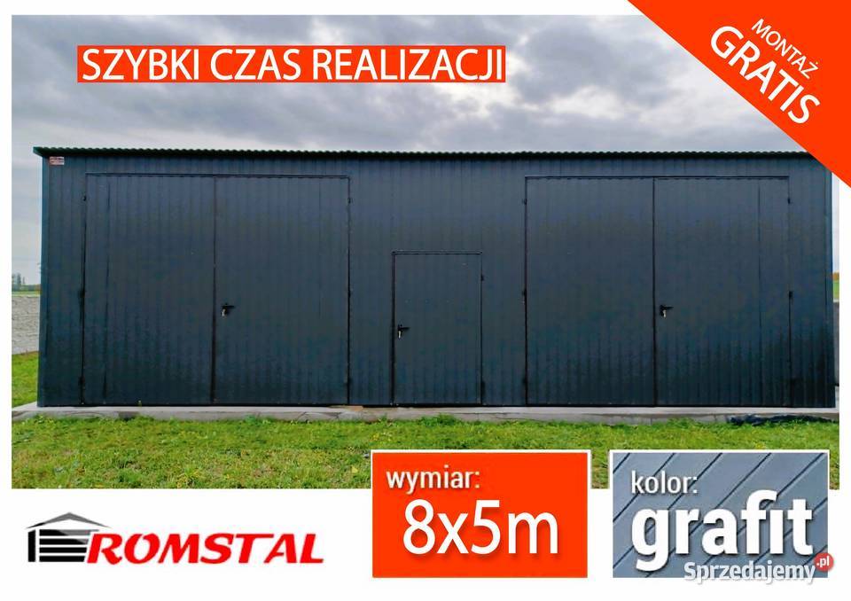 Garaż Blaszany MAGAZYN ROLNICZY Wiata Hala Sprzedaż