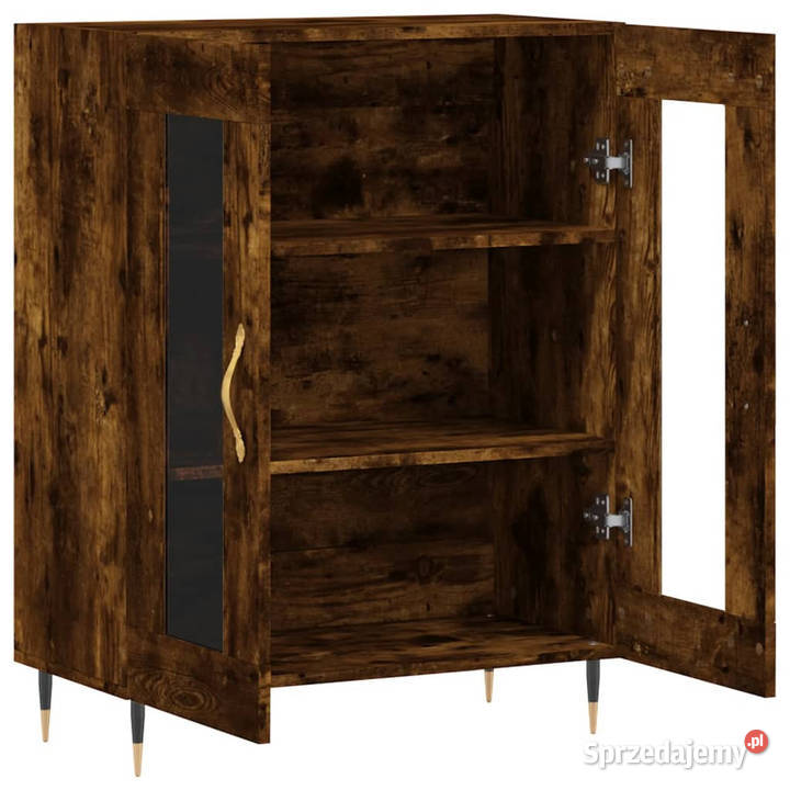 Szafka przydymiony dąb 695x34x90 materiał