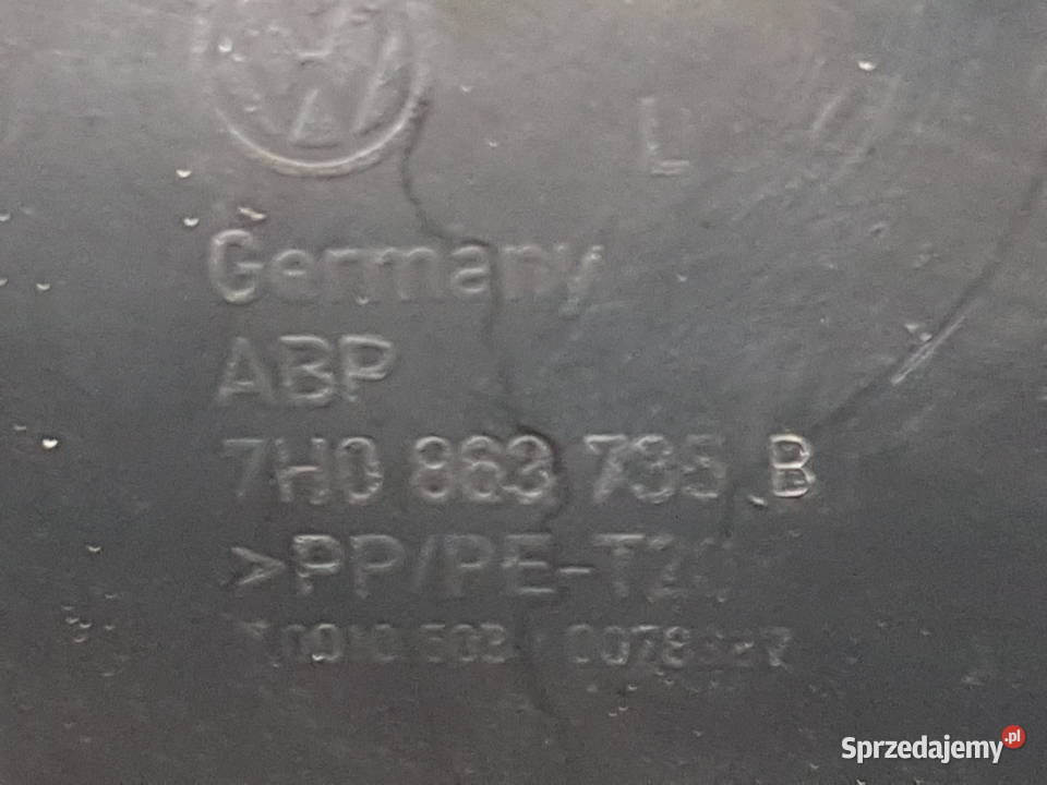 VW T5 MULTIVAN STOPIEN LEWY PRZOD PROG LEWY Turek sprzedam