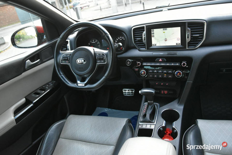 Kia Sportage GT line 16TGDi 177 Automat 2016r lakier metallic Kampinos