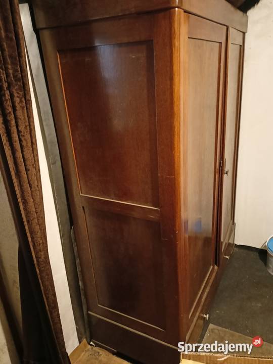 Stara szafa ubraniowa szufladki zabytkowa