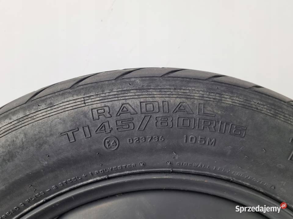 KOŁO DOJAZDOWE ZAPASOWE Jaguar SType 14580 R16 sprzedam