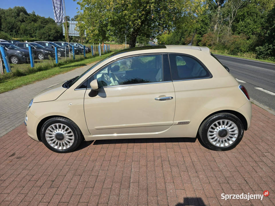Fiat 500 Fiat 500 12 benzynka w pięknym kolorze światła do jazdy dziennej Cielcza