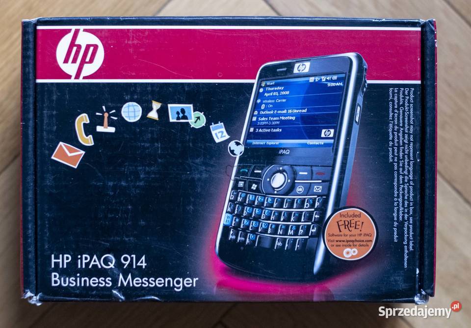 HP iPAQ 910c Business Messenger telefon komórka komórkowy pa