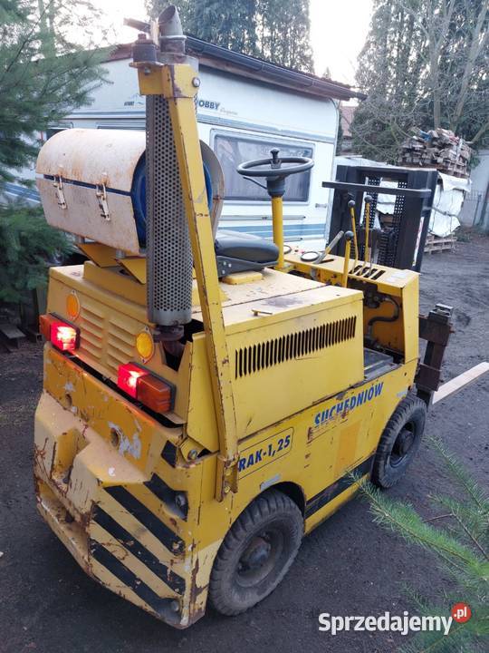 Sprzedam wózek widłowy rak 125 z silnikiem c 330 Płock