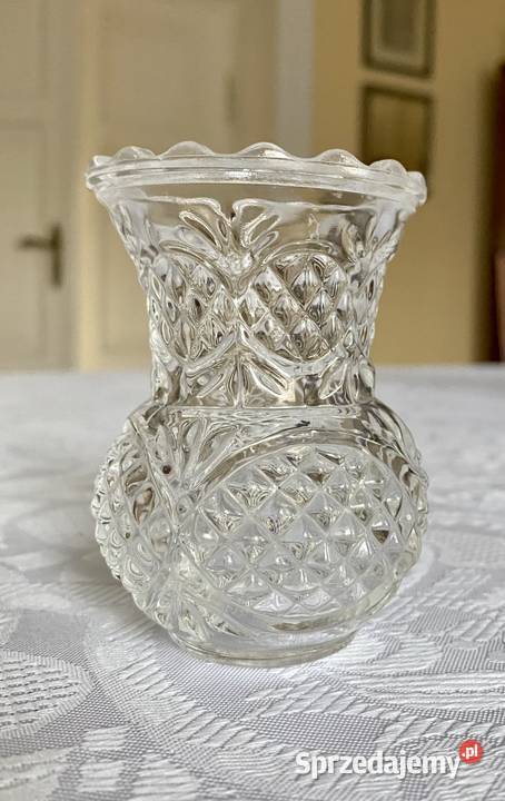 Mały kryształowy wazonik Warszawa sprzedam