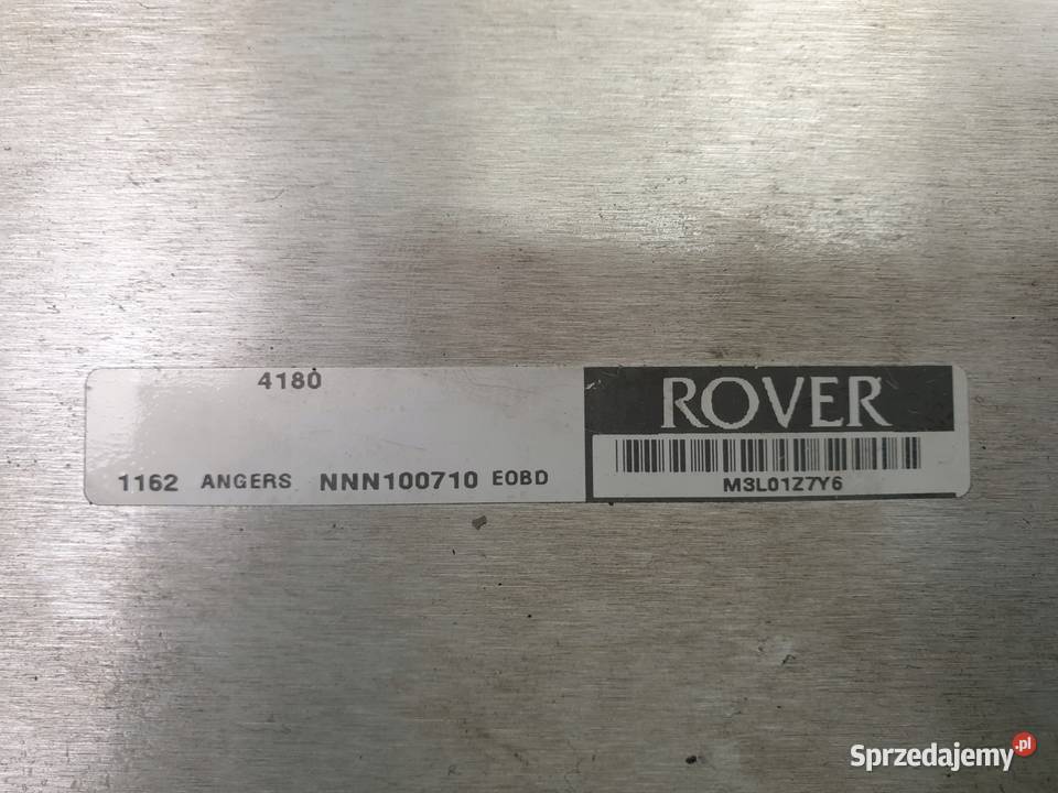 Land Rover Freelander 18 16V STEROWNIK SILNIKA Komputery Chełm