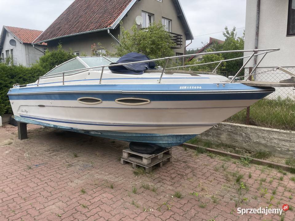 Motorówka Sea Ray 210 57 przekładnia zetka Dobre Miasto