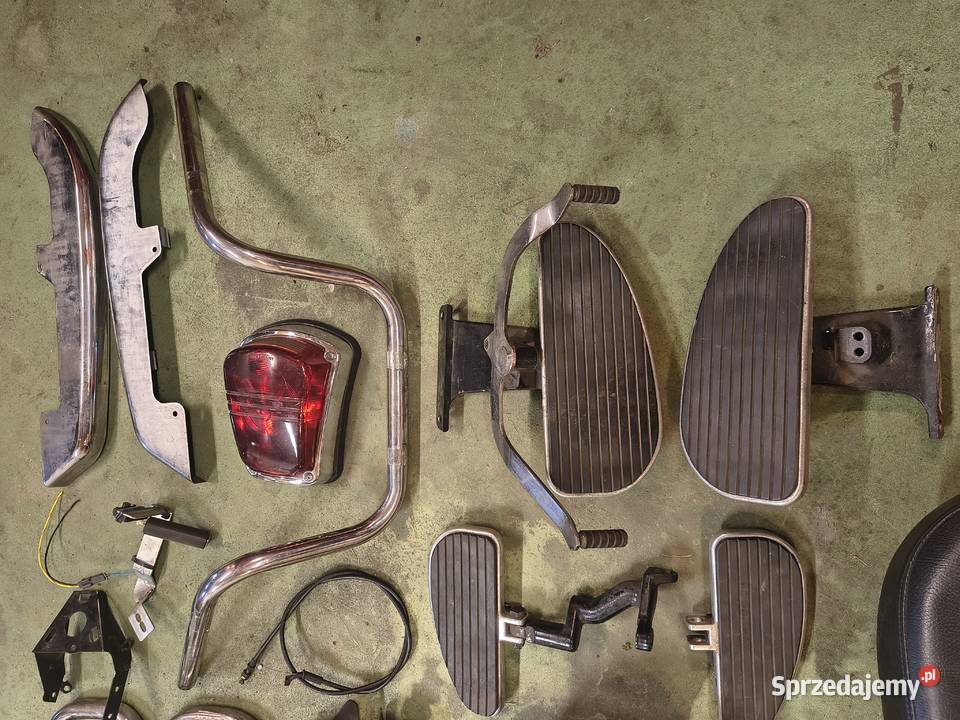 Victory V92 części do motocykla lampa wahacz