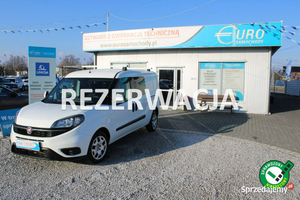 Fiat Doblo Dynamic L2 105HP Fvat HAK SalonPL czujnik parkowania Warszawa