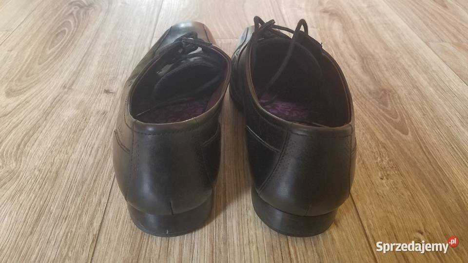 Buty CLARKS EU42 27 Skórzane czarne markowe Białystok