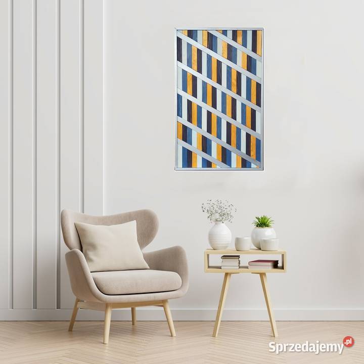 Obraz mozaika dekoracja drewno 89 x 54 Gdynia