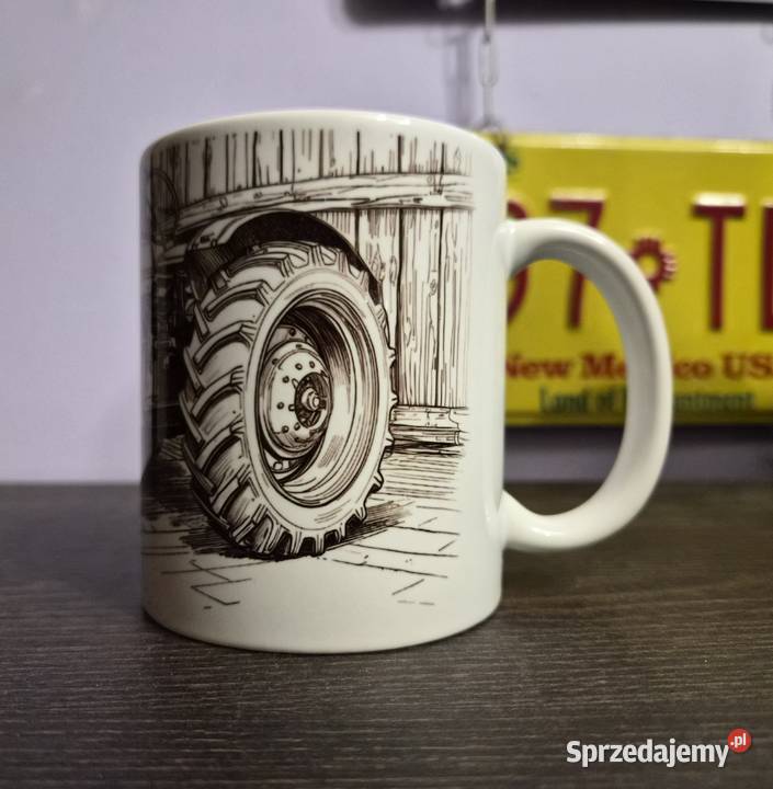 Kubek fanów traktorów Ja nie chrapię ja śnie że Wrocław