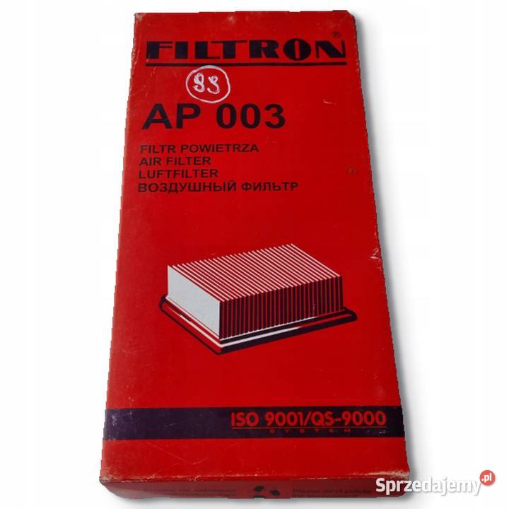 FILTR POWIETRZA Filtron AP 003 AP003 Audi Chełm