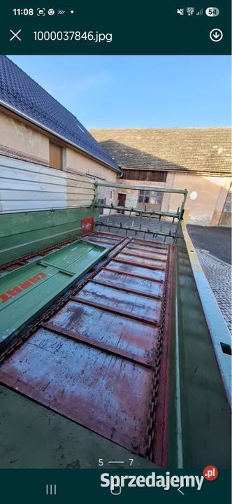 Rozrzutnik 6 ton tandem nieuszkodzony