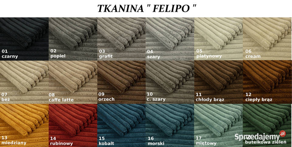 Wersalka Kanapa Sofa rozkładana pojemnik sztruks Warszawa