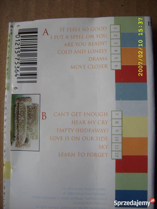 Pop kaseta SSONIQUEHEAR MY CRY Wołów