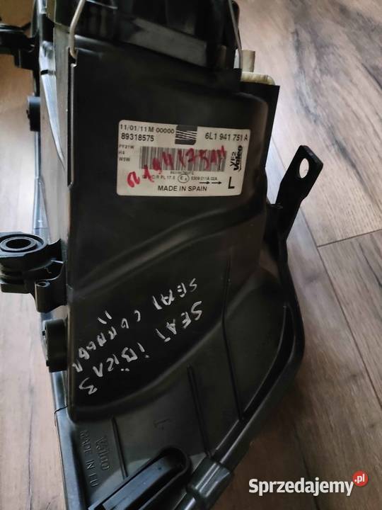 ReflektorLampa Lewa Przód Seat Ibiza IIICordoba lewe