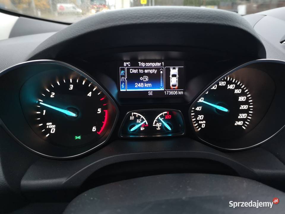 Ford Kuga II Titanium 2016 173 20 diesel nawigacja mazowieckie Ostrówek