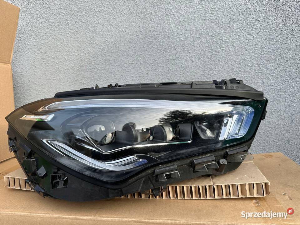 Full Led przedni prawy Multibeam Mercedes CLA dolnośląskie Mirsk