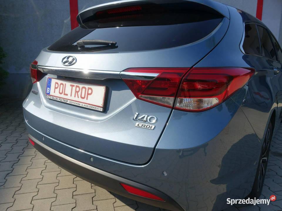 Hyundai i40 17D Navi Ledy Alu Klimatronik KamCof diesel Częstochowa sprzedam