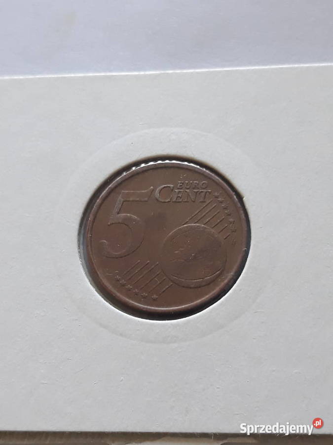 5 Eurocentów Portugalia 2002 r wielkopolskie Konin