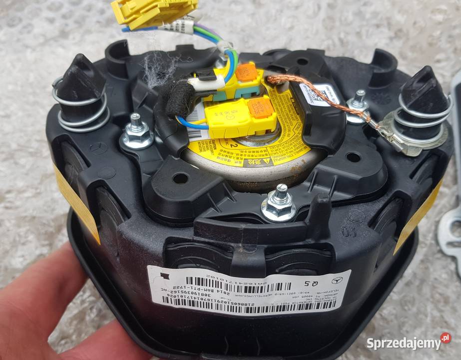 PODUSZKI AIRBAG KONSOLA DESKA MERCEDES CLA W117 Radom