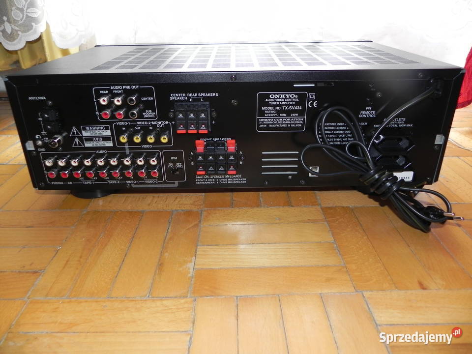 Amplituner Onkyo TXSV434 Amplitunery Elektronika małopolskie Olkusz
