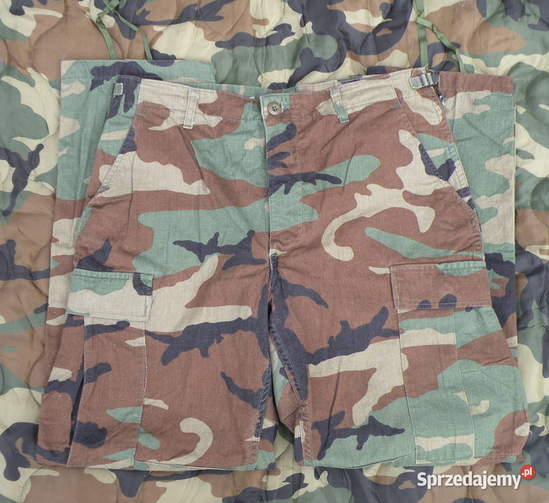 Spodnie bdu woodland medium regular NYCO 97r Wrocław sprzedam