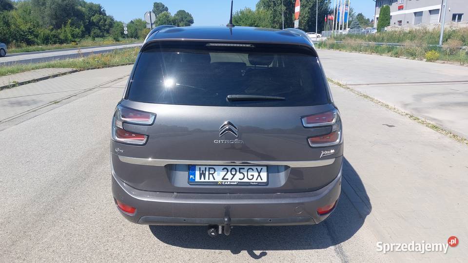 Citroen c4 Grand Picasso Space tourer Full welurowa tapicerka Radom sprzedam