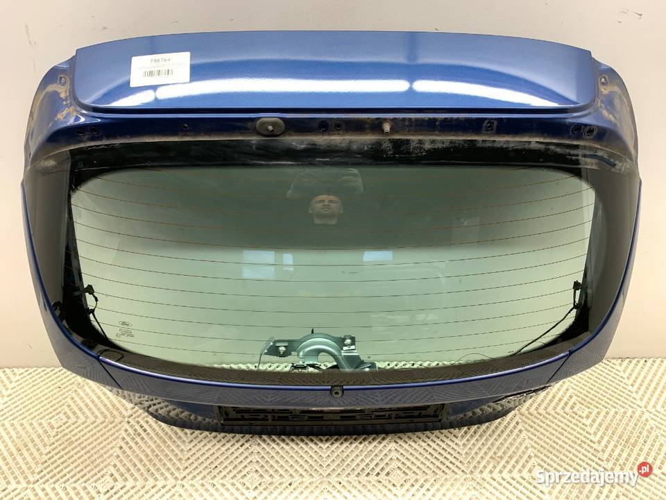 KLAPA TYŁ FORD FIESTA MK7 Hatchback Ocean Blue