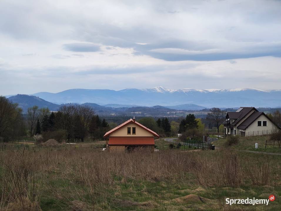 Działka budowlana z przepięknym widokiem na Sosnówka