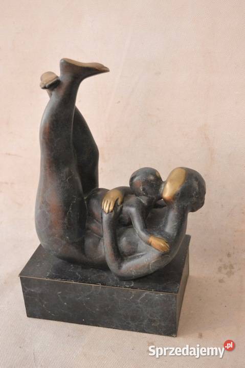 FIGURA Z BRĄZU ABSTRAKCJA Matka z Dzieckiem Kraków