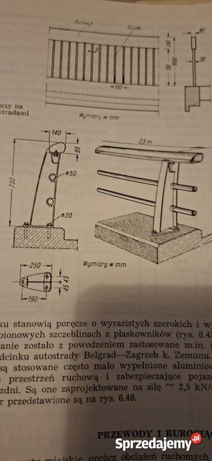 Wyposażenie mostów Józef Gramb 1979 Rzadkie Poznań