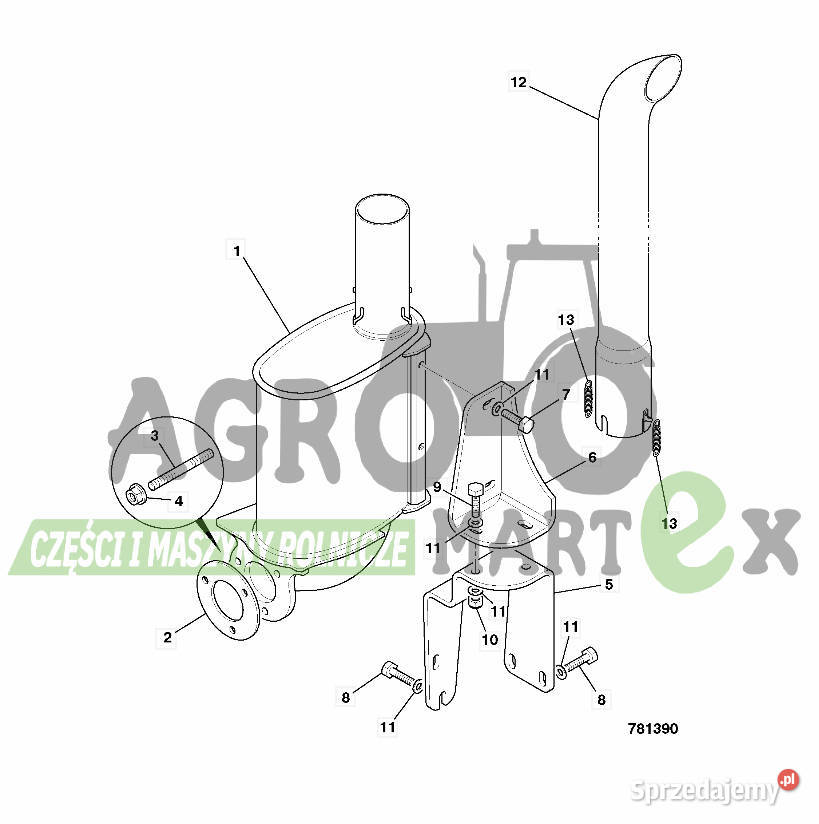 33152383 33152383 TŁUMIK JCB Wichrów