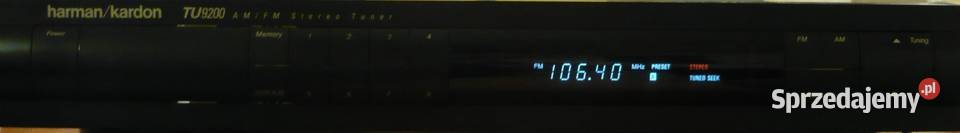 Tuner Harman Kardon TU9200 płyta główna sprawna Krotoszyn