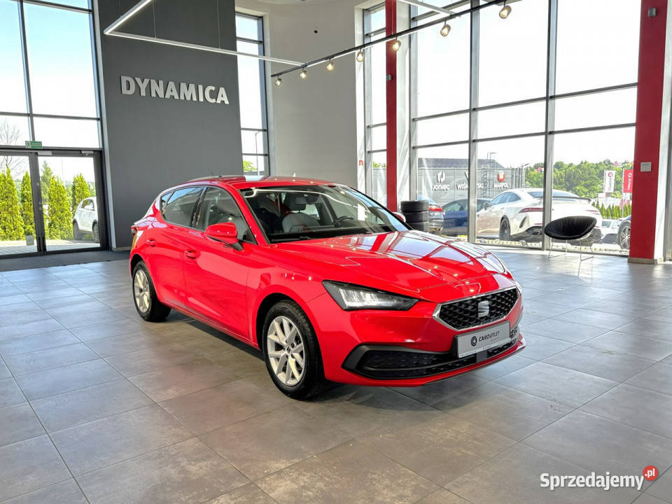 Seat Leon Style 15TSI 130 M6 2021 r salon I 130KM Leon małopolskie Myślenice