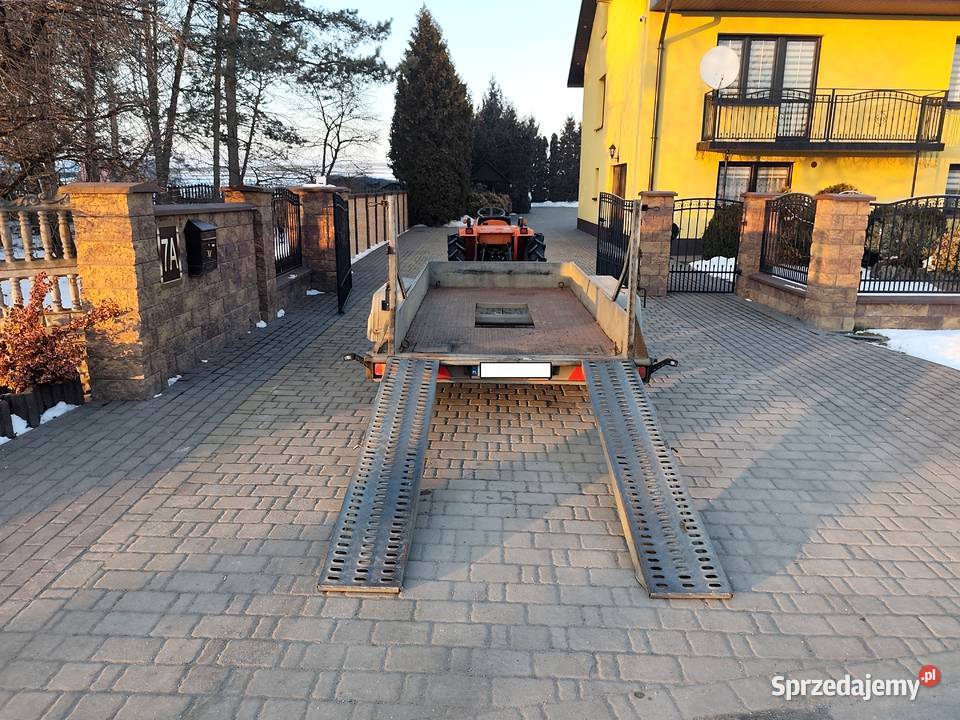 Przyczepa DiGiCROSS DMC 2600 Minikoparka sprzedam