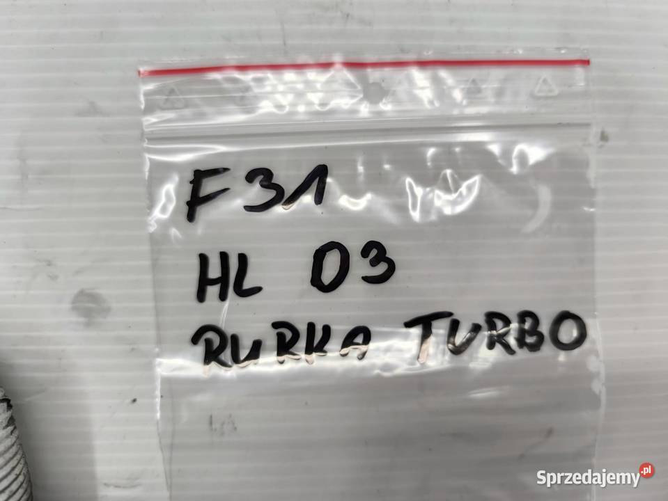 RURKA PRZEWÓD CHŁODZENIA TURBO BMW F30 F31 LIFT osobowe sprzedam