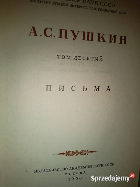 Puszkina Dzieła płótno książki outlet księgarnia Warszawa