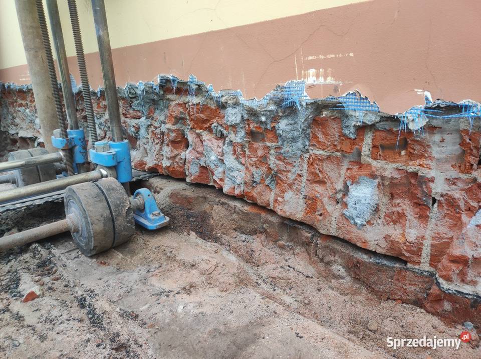 Osuszanie budynków podcinanie ścian mazowieckie Warszawa