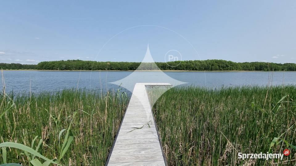 Działka rolna linia brzegowa Jez Krzywe Mazury Grunty i działki Cisy