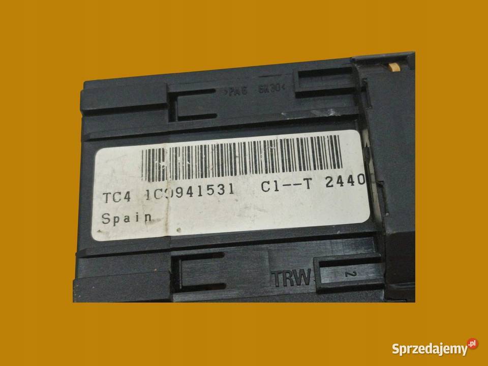 PRZEŁĄCZNIK ŚWIATEŁ 1C0941531 VW Volkswagen Golf