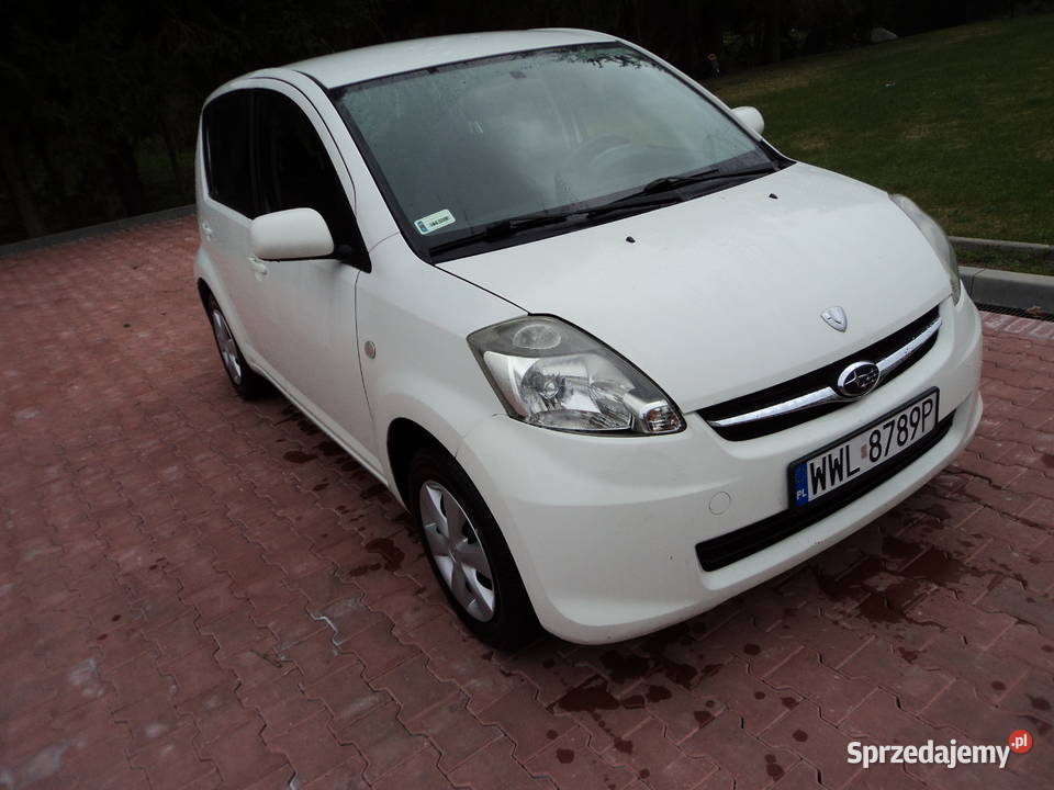 Subaru JustyDaihatsu Sirion samosobpoj998 z LPG Połczyn-Zdrój sprzedam